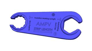 AMPHENOL INDUSTRIAL PV-694718-000 Connector Accessory, Wrench Tool, Amphenol RadCrimp Series 8-6AWG Solar Splices, RadCrimp Series