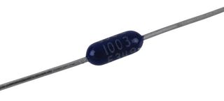 VISHAY RN50C1003F Through Hole Resistor, 100 kohm, RN Series, 50 mW, ± 1%, Axial Leaded, 200 V
