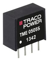 TRACO POWER TME 0512S Isolated Through Hole DC/DC Converter, ITE, SIP, 1 W, 1 Output, 12 VDC