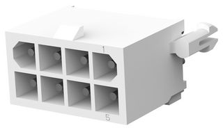 TE CONNECTIVITY - AMP 1-794065-0 Pin Header, Wire-to-Board, 4.14 mm, 2 Rows, 8 Contacts, Through Hole