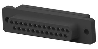 AMP - TE CONNECTIVITY 1658614-2 D Sub Connector, Standard, Receptacle, AMPLIMITE HDF Series, 25 Contacts, DB, IDC / IDT