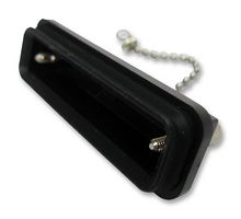 EDAC 627-229-025-010 D Sub Backshell, 627 Series, DB, 180°, ABS (Acrylonitrile Butadiene Styrene) Body