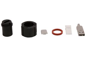 EDAC 690-W04-260-013 USB Connector, USB Type A, USB 1.0, Plug, 4 Positions, Panel Mount