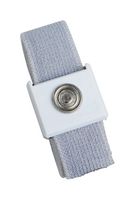 DESCO 09213 Anti Static Wrist Strap, Adjustable, 330mm, White, Snap