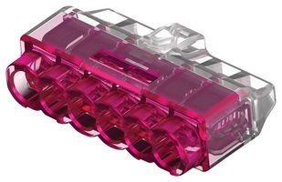 TE CONNECTIVITY 2324697-6 Closed End Splice, Crimp, 22 AWG, 12 AWG, 2.5 mm², Purple