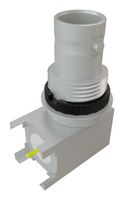 SAMTEC BNC7T-J-P-GN-RA-BH1 RF / Coaxial Connector, BNC Coaxial, Right Angle Bulkhead Jack, Through Hole Right Angle, 75 ohm