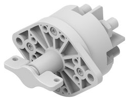 TE CONNECTIVITY - KISSLING 35-521-230-GE-900 Battery Disconnector Switch, Manual, Removable, Yellow, T Handle, 2 Poles, 500 A, 32 VDC, Flange
