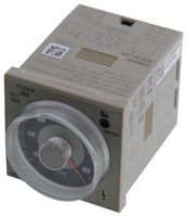OMRON INDUSTRIAL AUTOMATION H3CR-A8 AC24-48/DC12-48 Analog Timer, Multifunction, H3CR-A Series, On-Delay, 14 Ranges, 0.05 s, 300 h, 1 Changeover Relay