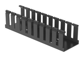 PANDUIT G2X1BL6 Raceway Duct, Wide Slot, 28.4 mm, 57.2 mm, 1.8 m, 1.12 ", 2.25 ", 6 ft