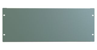 HAMMOND PBFS-19-007-GY2 Blank Panel, 19" Rack, 4U, Steel, Dark Gray, 19" W x 7" H