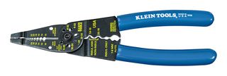 KLEIN TOOLS 1010 Crimp Tool, Hand, 22-10AWG Insulated & Non-Insulated Terminals