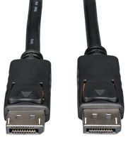 EATON TRIPP LITE P580-020 Computer Cable, DisplayPort Plug, DisplayPort Plug, 20 ft, 6 m, Black