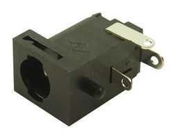 CLIFF ELECTRONIC COMPONENTS FC681477 DC Power Connector, Jack, 2 A, 2.5 mm, Panel Mount, Solder