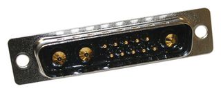 NORCOMP 681S21W1203L001 Combination Layout D Sub Connector, Seal-D, IP68, Seal-D 681S Series, DB-21W1, Receptacle
