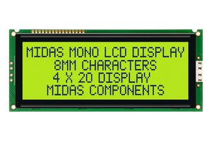 MIDAS DISPLAYS MC42008A6W-SPTLY