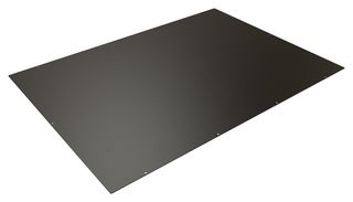 HAMMOND CLCST36BK Top Panel, CLC Series Cabinets, Black, Steel, 33.25" W x 23.75" H