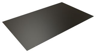 HAMMOND CLCST42BK Top Panel, CLC Series Cabinets, Black, Steel, 39.25" W x 23.75" H