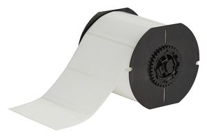 BRADY B33-55-425 Label, Thermal Transfer Printable, 50.8 mm, 101.6 mm, Polypropylene, White