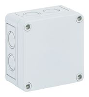 ALTECH 105-403 Plastic Enclosure, Sidewall Knockout, Multipurpose, Polystyrene, 57 mm, 94 mm, 94 mm, IP66