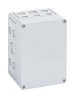 ALTECH 105-916 Plastic Enclosure, Sidewall Knockout, Multipurpose, Polystyrene, 111 mm, 180 mm, 130 mm, IP66