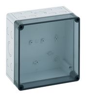 ALTECH 106-507 Plastic Enclosure, Sidewall Knockout, Multipurpose, Polystyrene, 111 mm, 182 mm, 180 mm, IP66