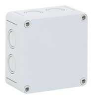 ALTECH 127-404 Plastic Enclosure, Sidewall Knockout, Multipurpose, Polycarbonate, 66 mm, 110 mm, 110 mm, IP66