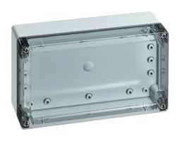 ALTECH 201-008-01 Plastic Enclosure, w/Quick Turn Screw, Multipurpose, Polycarbonate, 75 mm, 122 mm, 202 mm, IP67