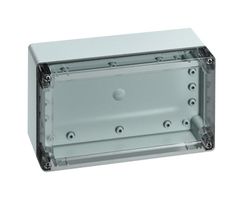 ALTECH 201-508-01 Plastic Enclosure, w/Quick Turn Screw, Multipurpose, Polycarbonate, 90 mm, 122 mm, 202 mm, IP67