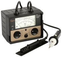 SIMPSON 501 Insulation Tester, Analogue Megohmmeter, 50V, 100V, 250V, 500V, 1kV, 400Mohm, 0 °C, 40 °C, 125 mm