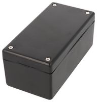 HAMMOND 1594DWBK Plastic Enclosure, Instrument, ABS, 131 mm, 66 mm, 55 mm, IP65