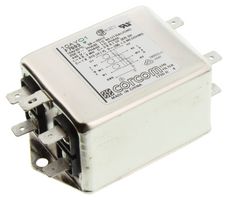 CORCOM - TE CONNECTIVITY 10AYO1 Power Line Filter, Chassis, General Purpose, 440 VAC, 10 A, Three Phase, 1 Stage, Chassis Mount