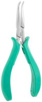 EXCELTA 2829 Combination Pliers, Curved Long Nose, Stainless Steel, 145mm