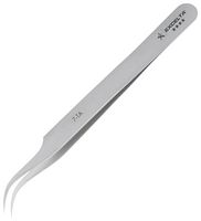EXCELTA 7-TA Tweezers, Precision, Curve, Pointed, 112.5 mm, Titanium Alloy