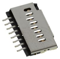 MOLEX 105162-0001 Memory Card Connector, MicroSD, Push-Pull, 8 Contacts, Phosphor Bronze, Gold Plated Contacts