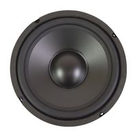 STELLAR LABS POWER 28-21480 Woofer with Polypropelyne Cone and Rubber Surround, 8", 65W RMS at 8 Ohm