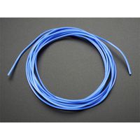 ADAFRUIT 1878 Wire, Hook Up, Silicone Rubber, Blue, 26 AWG, 6 ft