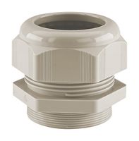 ALTECH 5308 901 Cable Gland, 1/2" NPT, 5 mm, 12 mm, Nylon 6 (Polyamide 6), Light Grey, IP68