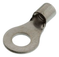 AMP - TE CONNECTIVITY 322694 Ring Tongue Terminal, M4, #8, 14 AWG, 2.62 mm², STRATO-THERM SOLISTRAND Series