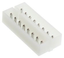 AMP - TE CONNECTIVITY 350214-1 Rectangular Power Connector, 16 Contacts, Commercial MATE-N-LOK Series, PCB Mount, Through Hole