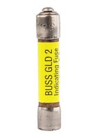 EATON ELECTRONICS BK/GLD-2 Indicating Fuse, Striker Pin, 2 A, GLD Series, 125 V, Fast Acting