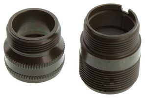AMPHENOL INDUSTRIAL 97-3101A-18(0850) Circular Shell, Mil-C-5015 Equivalent, 97 Series, Solid Shell Straight Receptacle