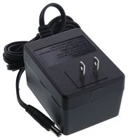 TRIAD MAGNETICS WAU12-1500 AC/AC Power Supply, External Plug In, 1 Output, 24 W, 12 VAC, 1.5 A, US