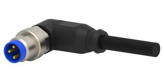 TE CONNECTIVITY 1-2273010-1 Sensor Cable, 90° M8 Plug, Free End, 4 Positions, 1.5 m, 4.9 ft