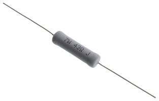 NEOHM - TE CONNECTIVITY ROX7J43R Through Hole Resistor, 43 ohm, ROX Series, 7 W, ± 5%, Axial Leaded, 750 V