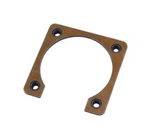 GLENAIR M85049/95-22A Circular Connector Clamp, 3/4 Perimeter, 22, 37.5 mm, Aluminum, AS85049/95 Series