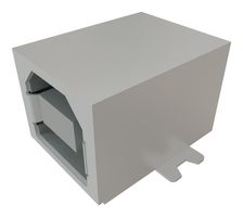 SAMTEC USB-B-S-F-B-SM-TR USB Connector, USB Type B, USB 2.0, Receptacle, 4 Positions, Surface Mount, Right Angle