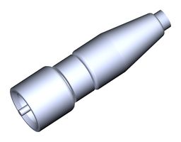 TE CONNECTIVITY - MICRODOT 032-0021-0001 RF / Coaxial Connector, SMB Coaxial, Straight Plug, Crimp, 50 ohm, Brass