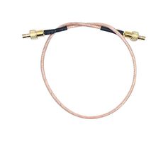 MUELLER ELECTRIC BU-4150003006 RF / Coaxial Cable Assembly, 6 ", 152.4 mm, RG316, SMB Straight Plug, SMB Straight Plug, 50 ohm