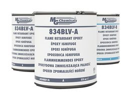 MG CHEMICALS 834BLV-3L Epoxy Potting Compound, Black, Can, 3.28 kg, 2.5 l