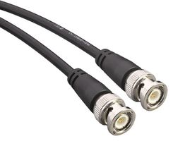 TE CONNECTIVITY - LINX CSC-BNCM-1800-BNCM RF / Coaxial Cable Assembly, 5.9 ft, 1.8 m, RG58C/U, BNC Plug, BNC Plug, 50 ohm